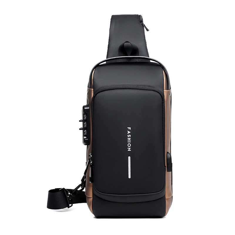 Travel Accessories For Men - Borsa a Tracolla Multifunzione Antifurto USB