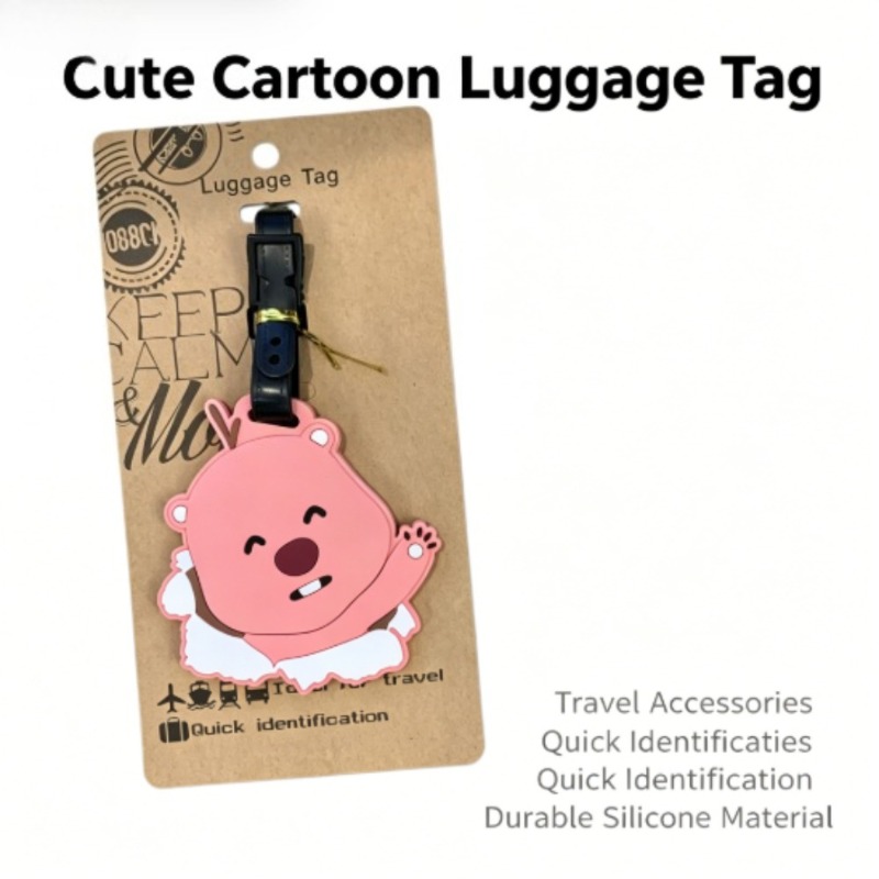 Travel Accessories Girly - Etichetta per Bagagli Kawaii Pororo Loopy