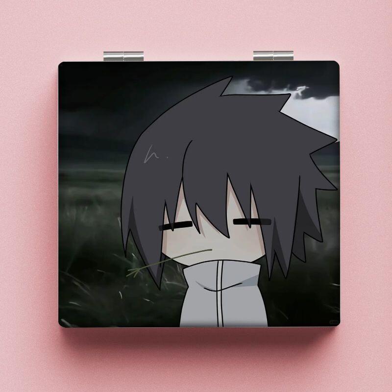 Travel Accessories Girly - Specchio per il Trucco Naruto, Pieghevole