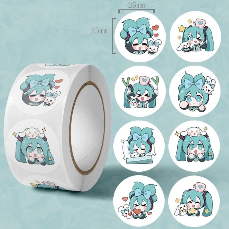 Sticker Luggage Decorative - Adesivi Estetici di Hatsune Miku, Adesivi