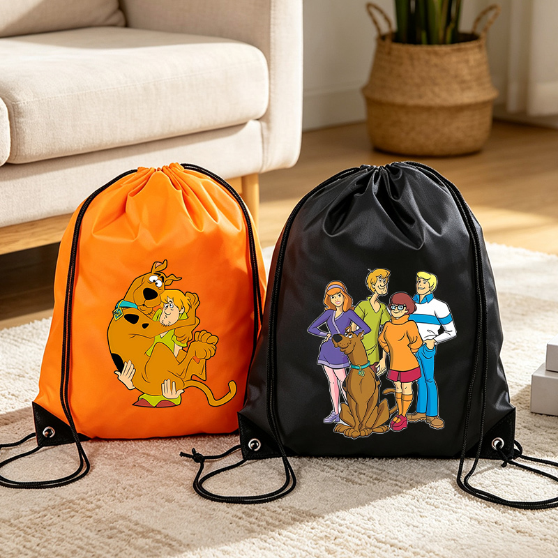 Travel Accessories And Bags - Borsa portaoggetti con coulisse Scooby Doo,