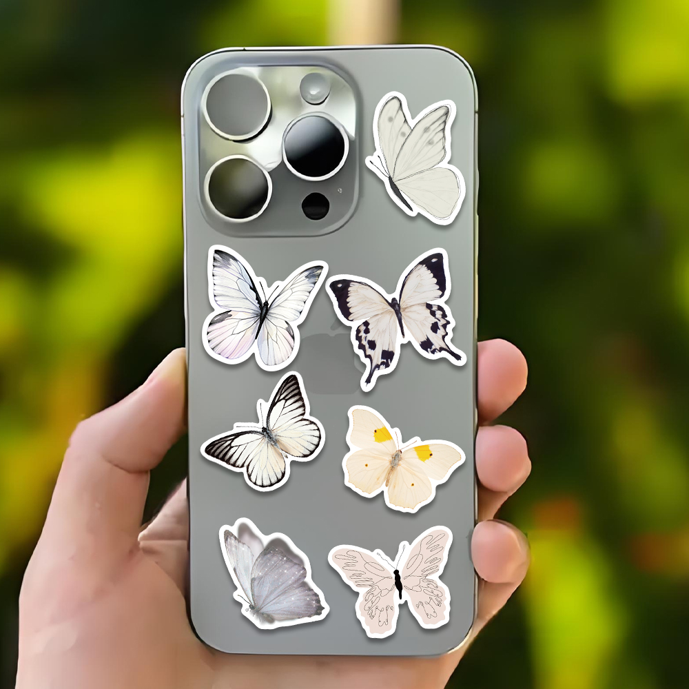 50 pezzi adesivo farfalla bian - Sticker Luggage Decorative recensione e prezzo