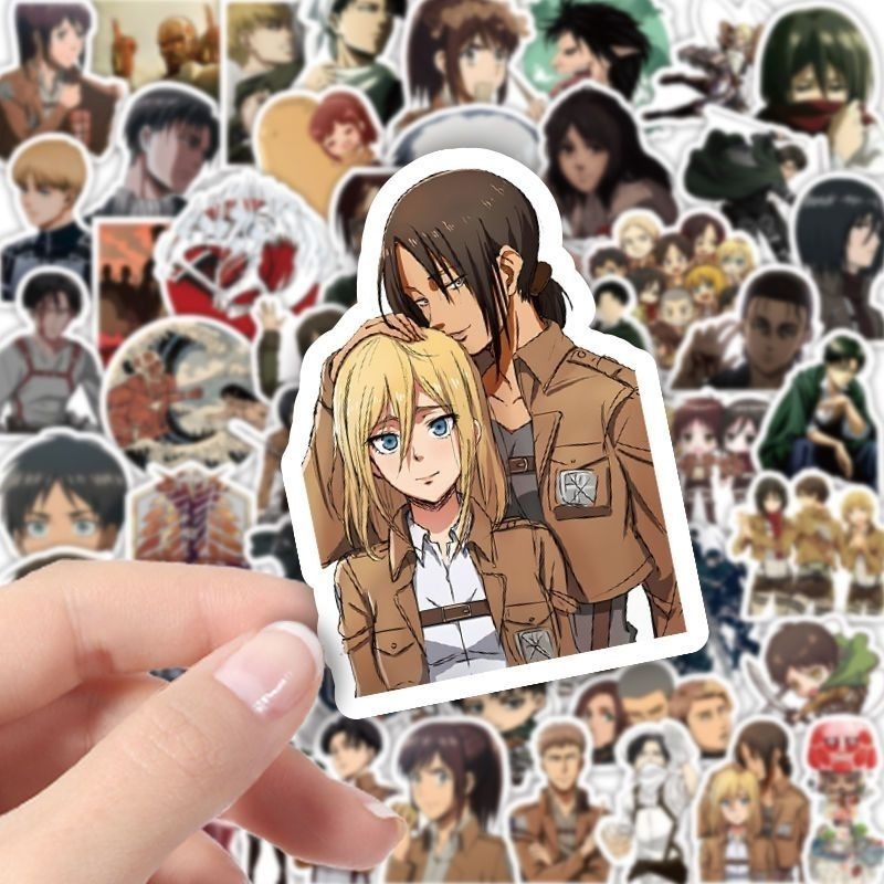 60 Pezzi Adesivi Anime Attack  - Sticker Luggage Decorative recensione e prezzo