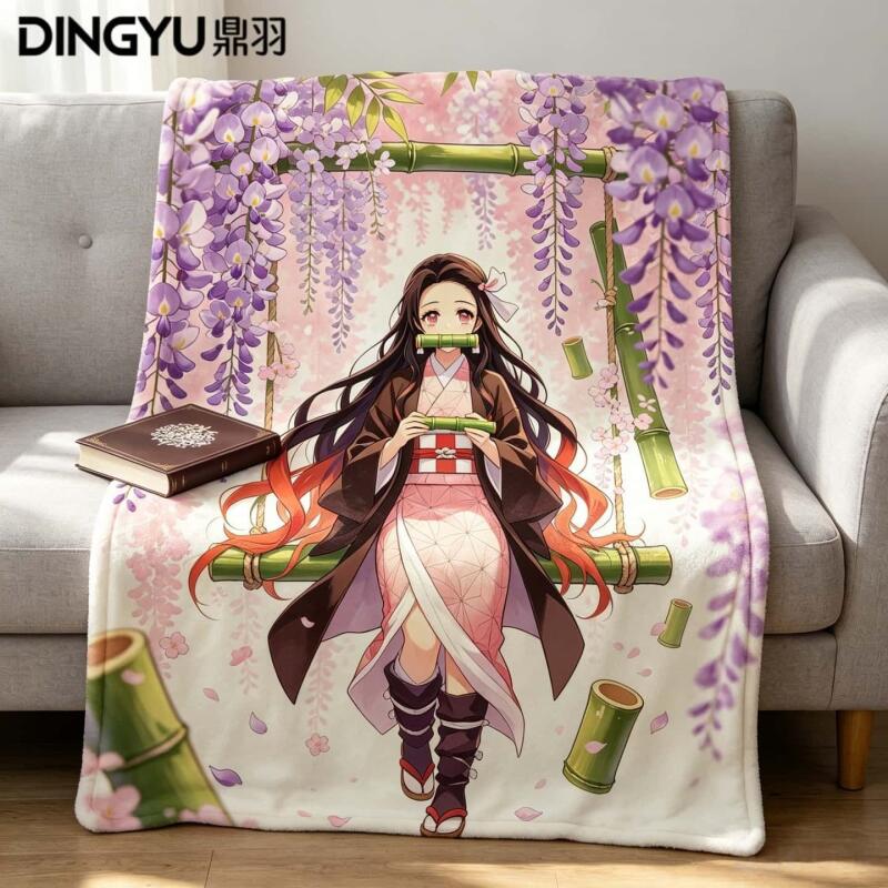 Coperta in flanella Anime Demo - Travel Accessories As Gifts recensione e prezzo