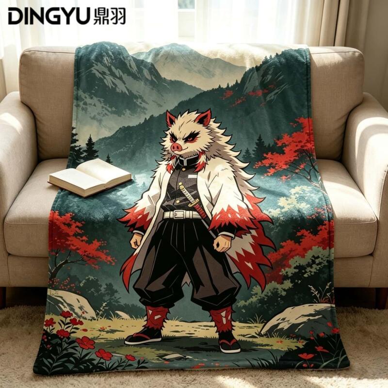 Coperta in flanella Anime Demo - Travel Accessories As Gifts recensione e prezzo