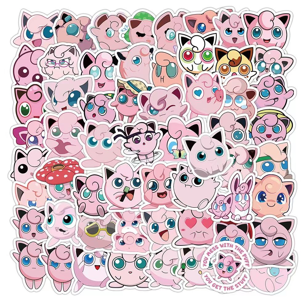 50 adesivi Pokémon Jigglypuff  - Sticker Luggage Decorative recensione e prezzo