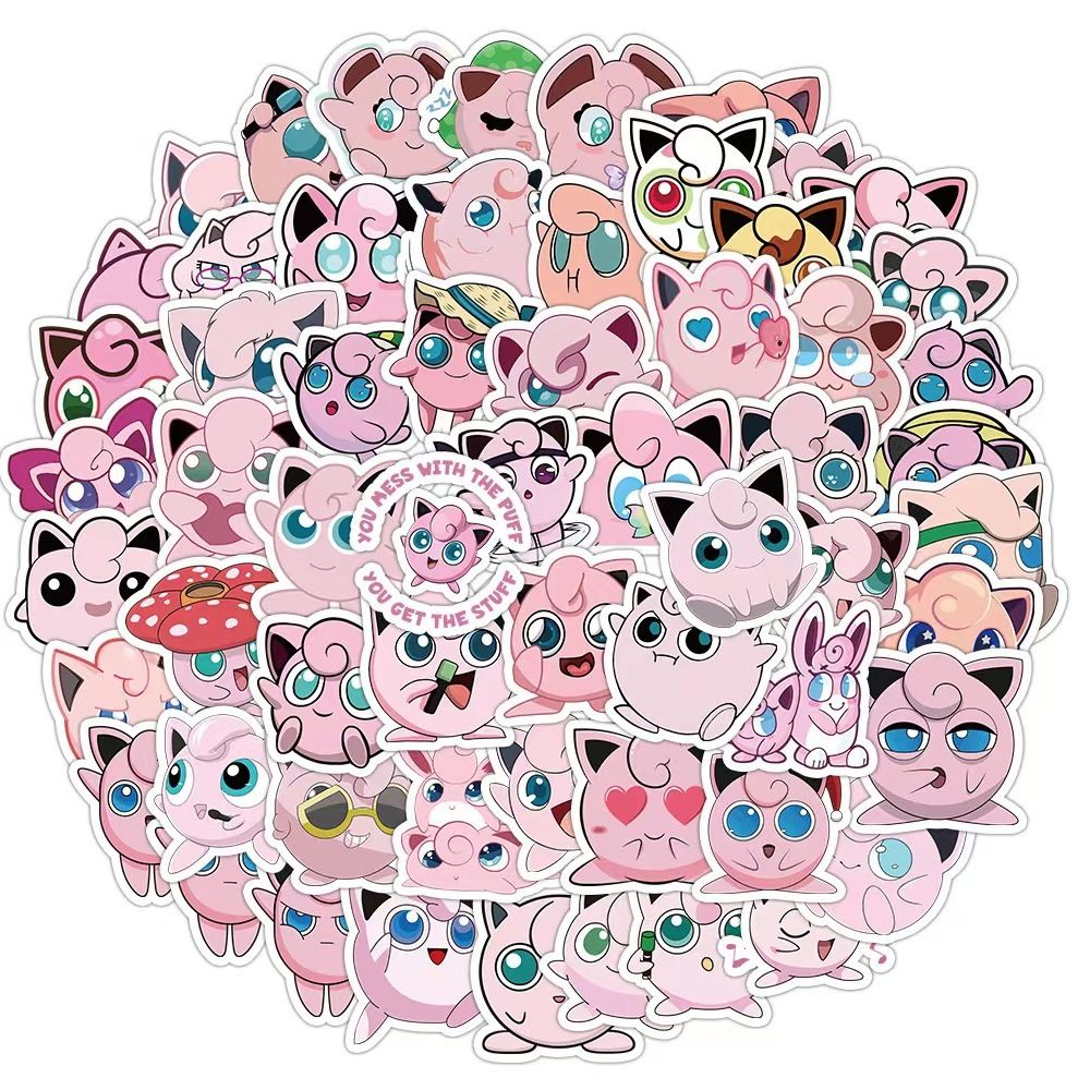 50 adesivi Pokémon Jigglypuff  - Sticker Luggage Decorative recensione e prezzo