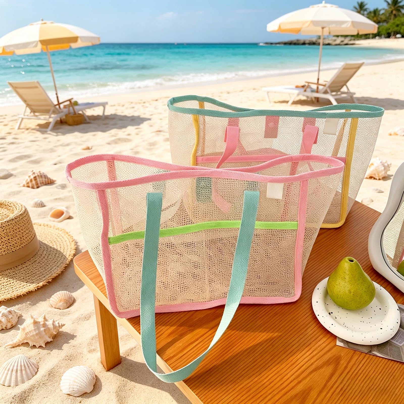 Borse da Spiaggia per Donne, B - Travel Accessories And Bags recensione e prezzo