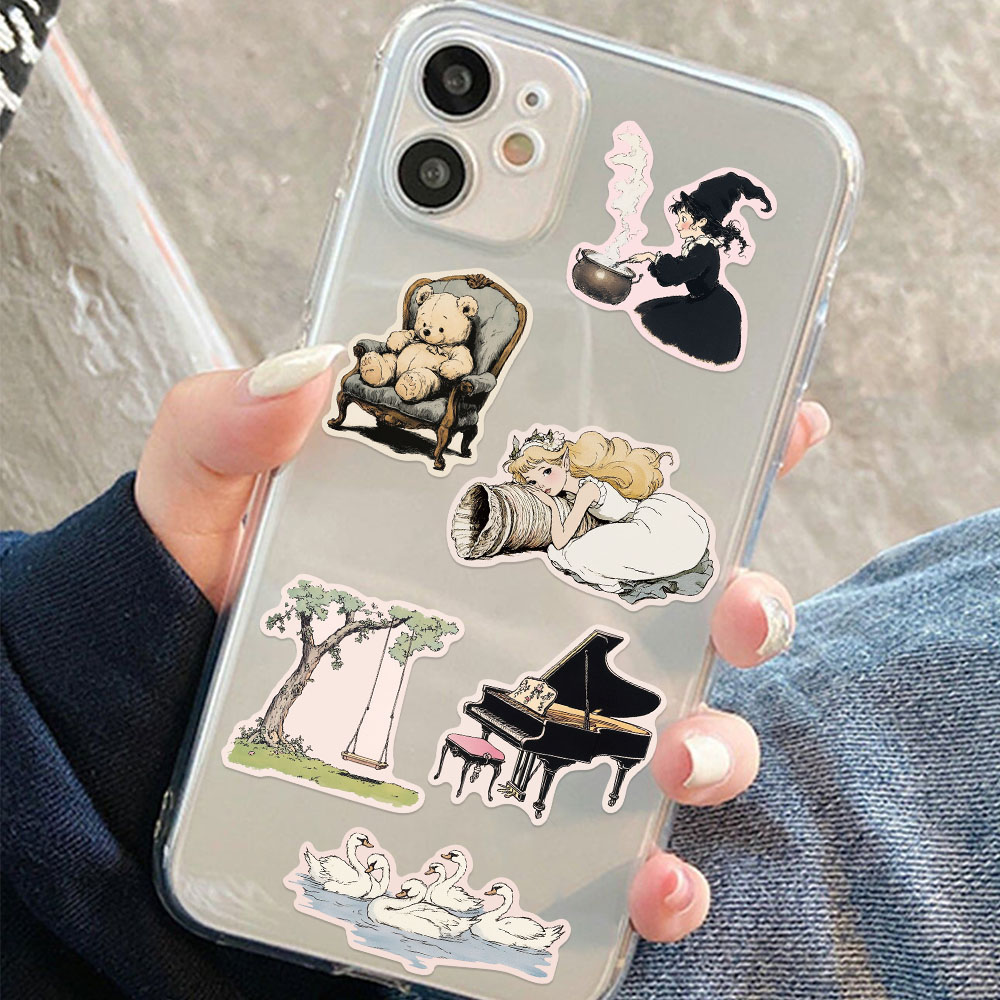 50 pezzi adesivo del mondo com - Sticker Luggage Decorative recensione e prezzo