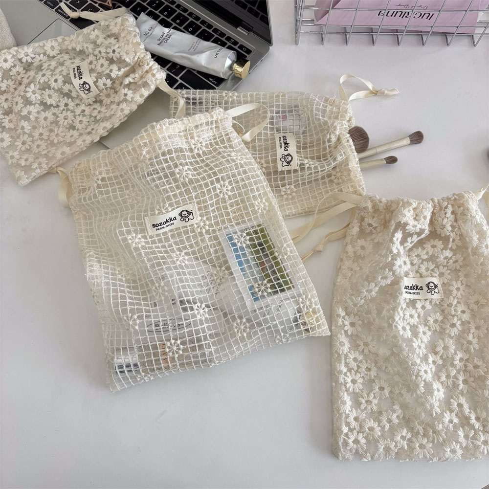 Borsa per il Trucco in Pizzo R - Travel Accessories And Bags recensione e prezzo