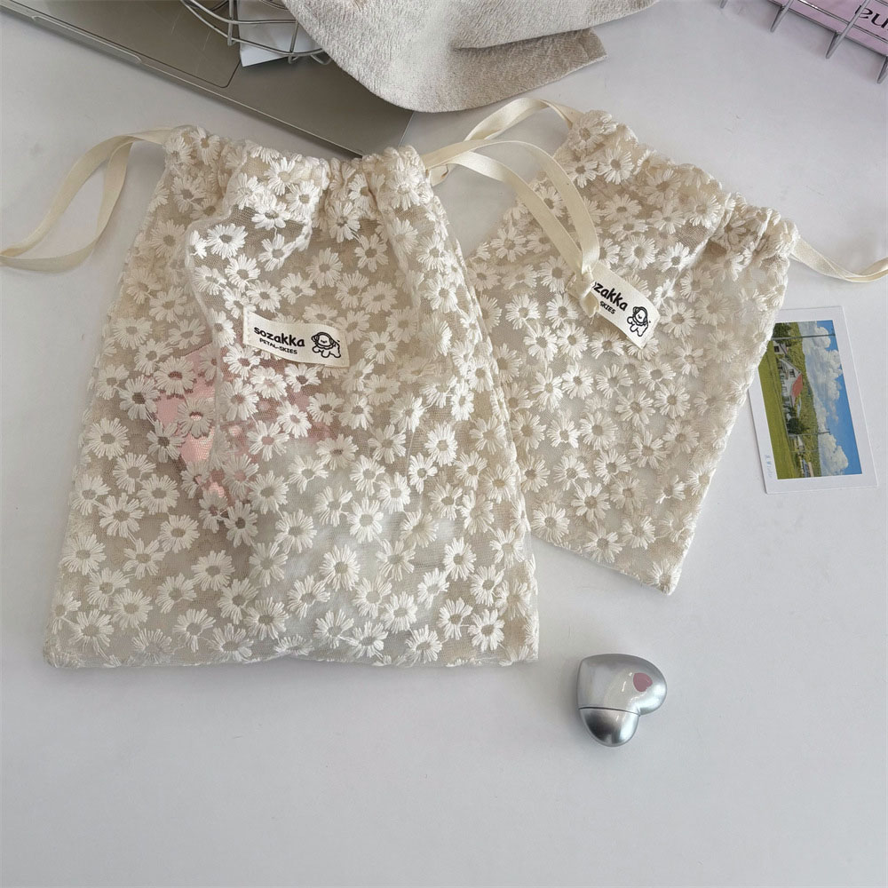 Borsa per il Trucco in Pizzo R - Travel Accessories And Bags recensione e prezzo